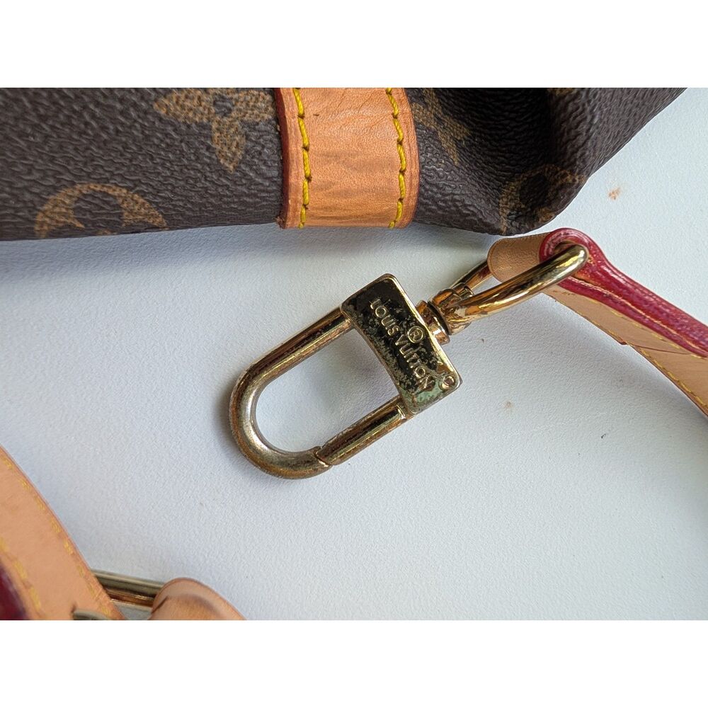 Unverified LV Monogram Keepall Style Travel Duffel Bag w/ Strap As-Is Read - Picture 9 of 15
